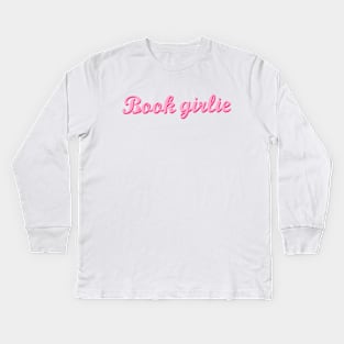 Book Girlie Kids Long Sleeve T-Shirt